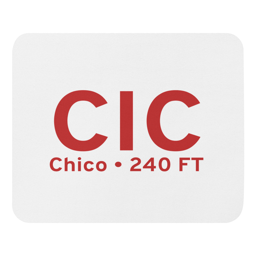 Chico (KCIC) Airport  Mouse Pad 
