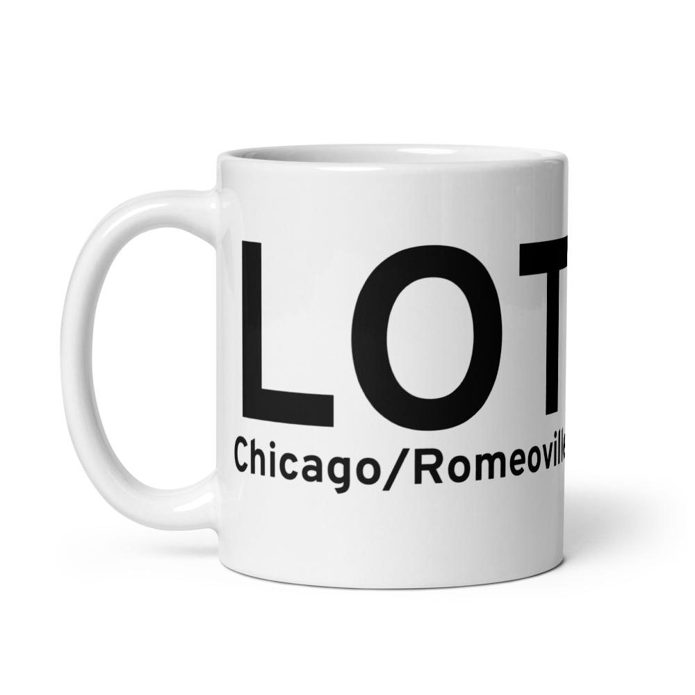 Chicago/Romeoville (KLOT) Airport Mug 