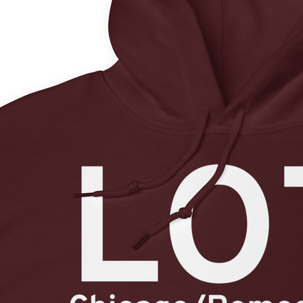 Chicago/Romeoville (KLOT) Airport Hoodie Sweatshirt 