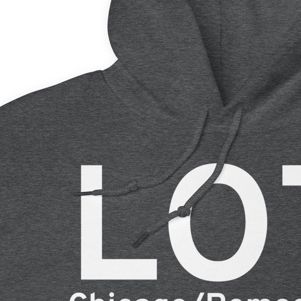 Chicago/Romeoville (KLOT) Airport Hoodie Sweatshirt 