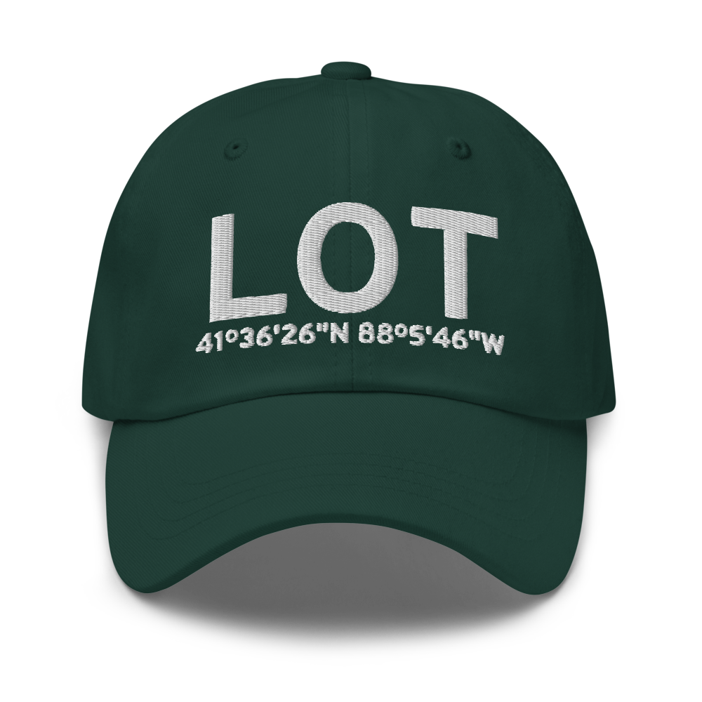 Chicago/Romeoville (KLOT) Airport Hat 