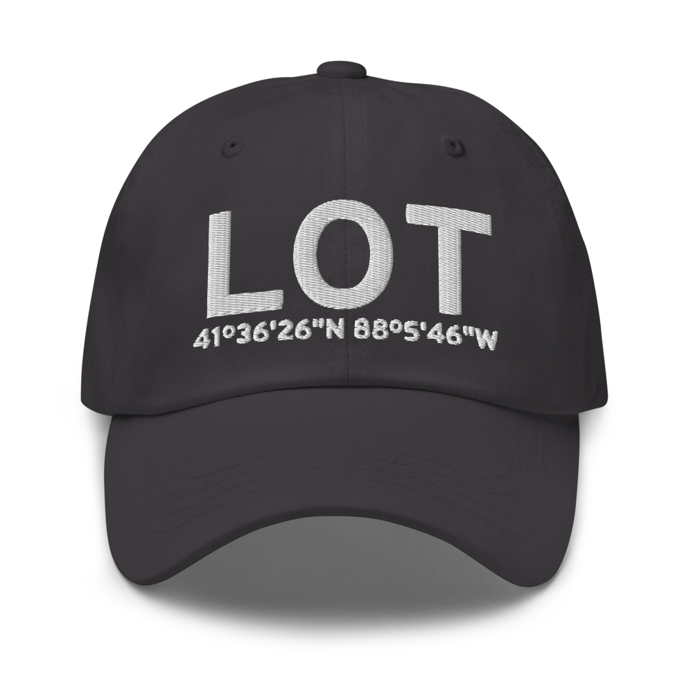 Chicago/Romeoville (KLOT) Airport Hat 