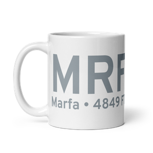 Marfa (KMRF) Airport Mug