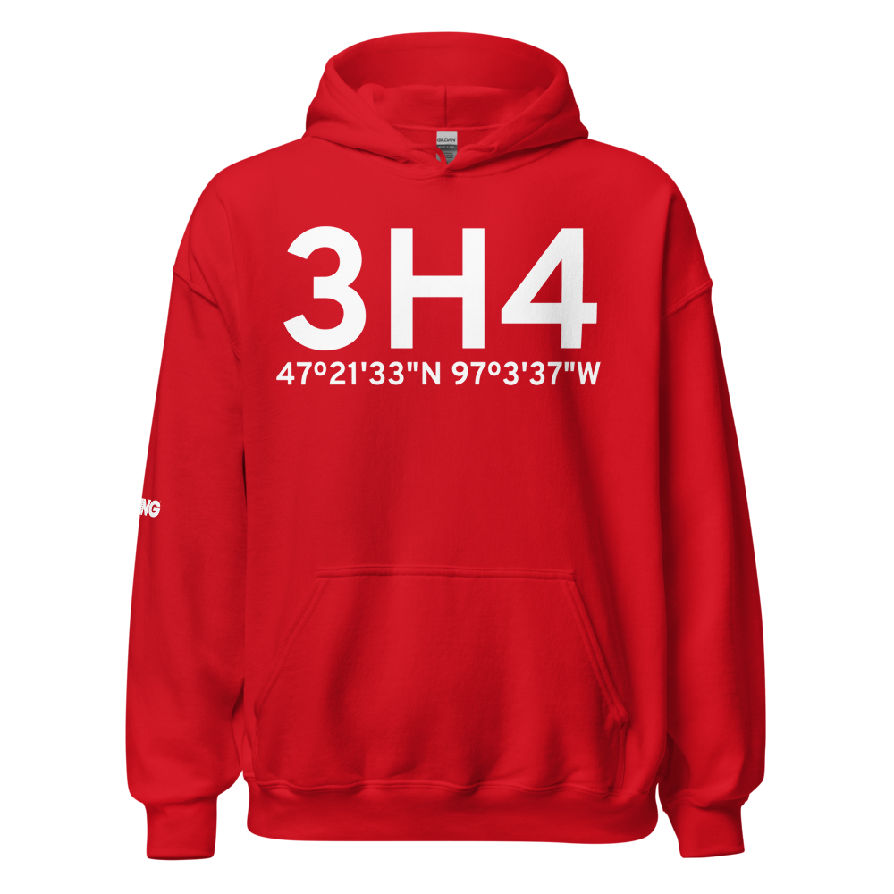 Hillsboro (K3H4) Airport Hoodie Sweatshirt 