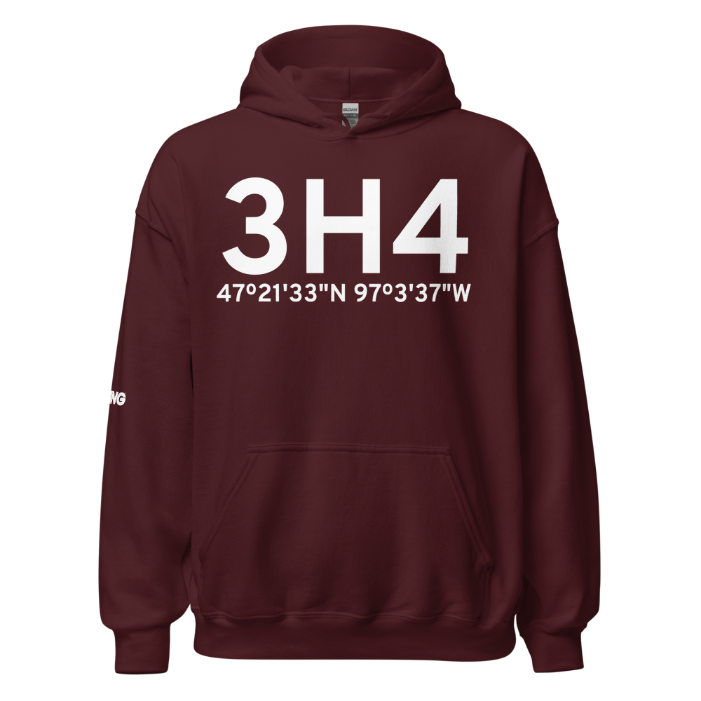 Hillsboro (K3H4) Airport Hoodie Sweatshirt 