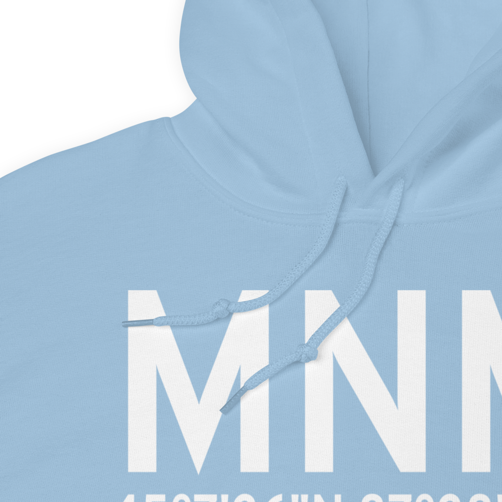 Menominee (KMNM) Airport Hoodie Sweatshirt 