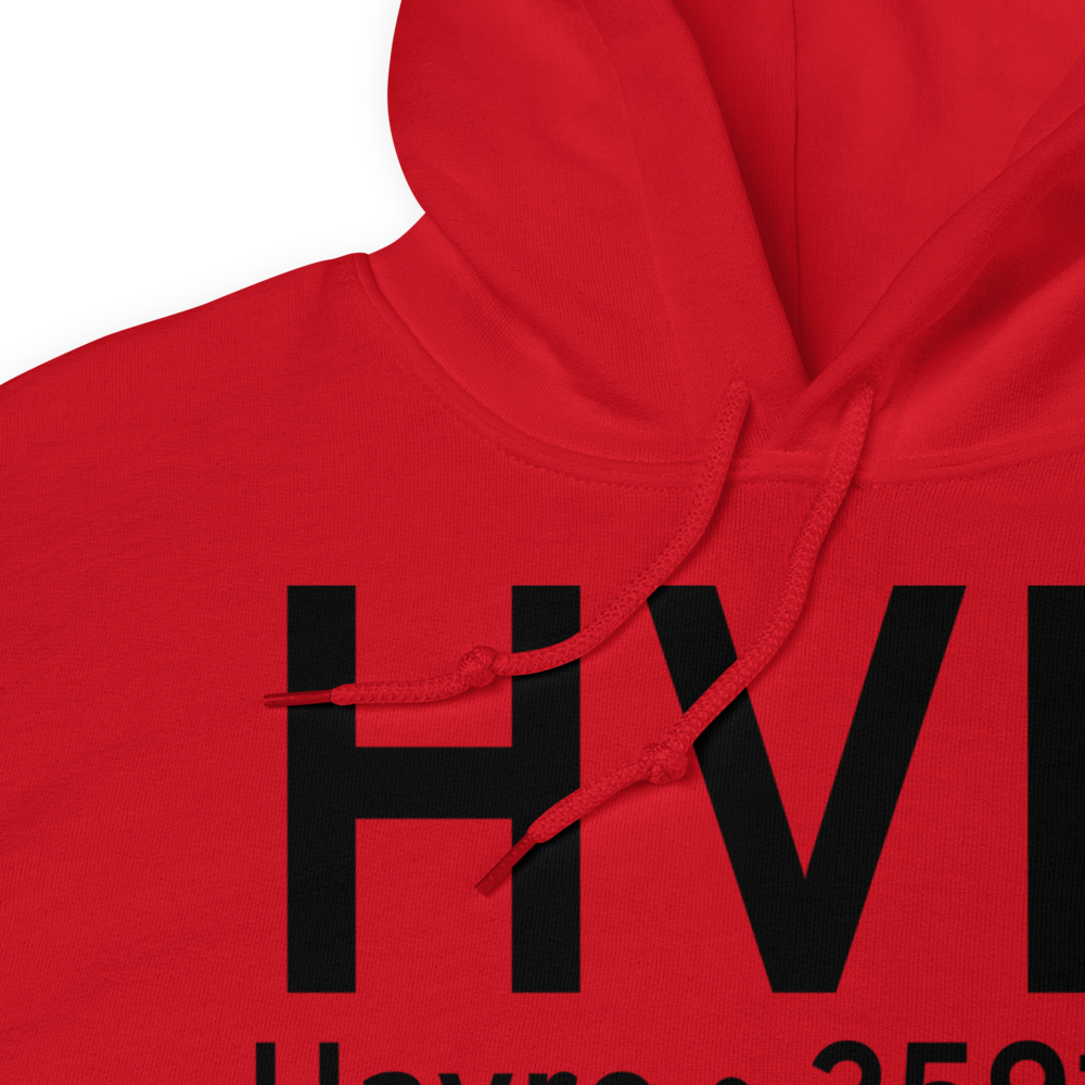 Havre (KHVR) Airport Hoodie Sweatshirt 