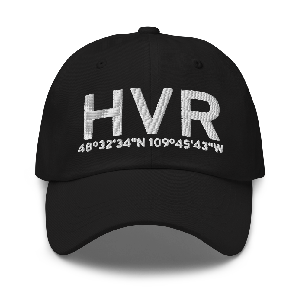 Havre (KHVR) Airport Hat 