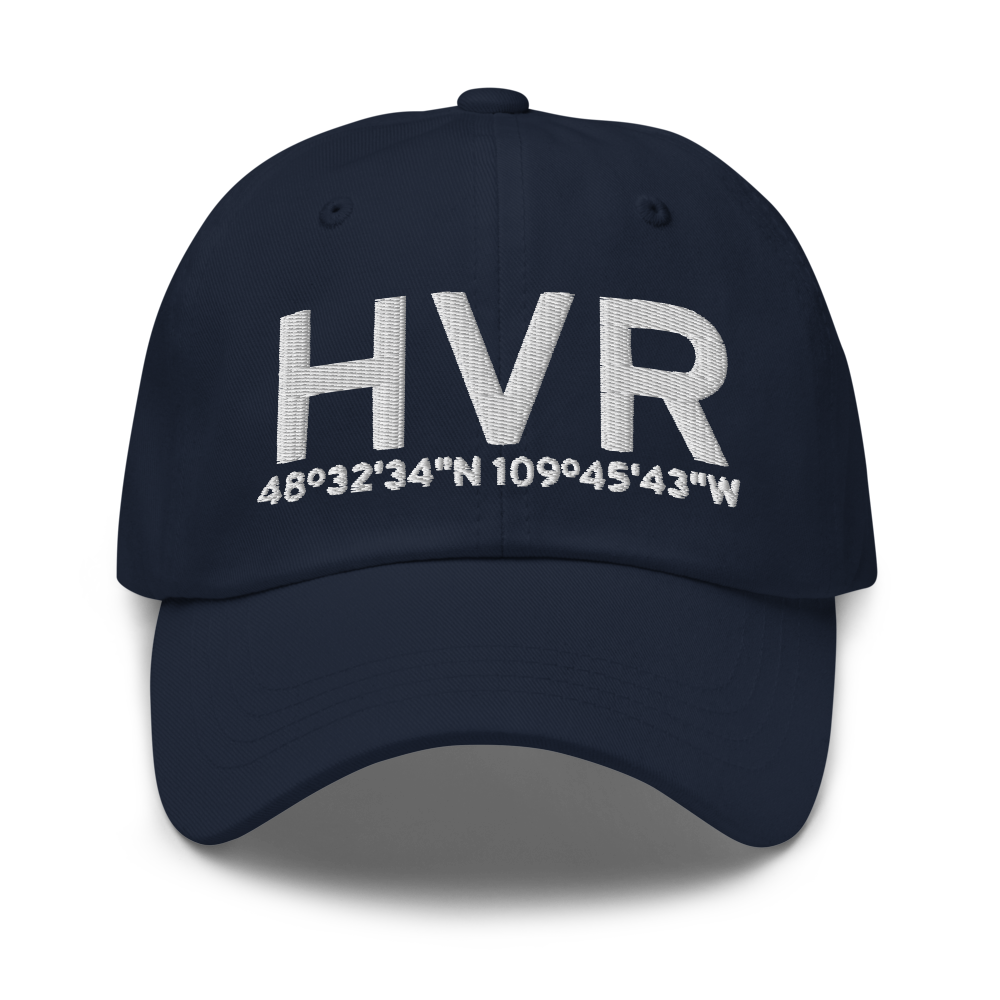 Havre (KHVR) Airport Hat 