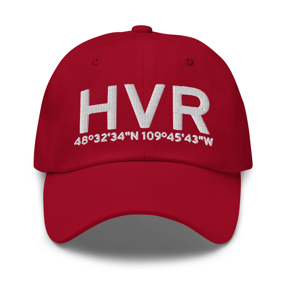 Havre (KHVR) Airport Hat 