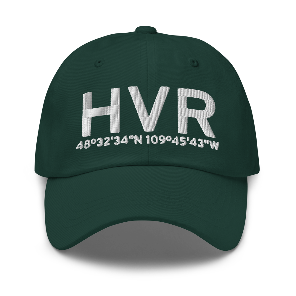 Havre (KHVR) Airport Hat 