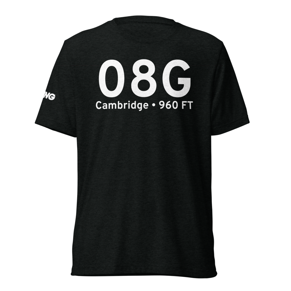 Cambridge (08G) Airport Tri-blend T-Shirt 