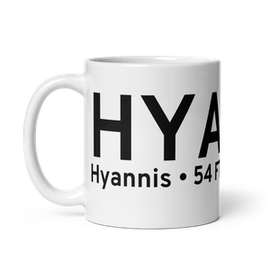 Hyannis (KHYA) Airport Mug