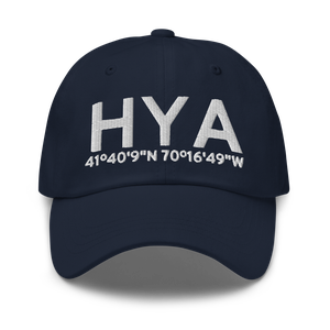 Hyannis (KHYA) Airport Hat