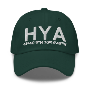 Hyannis (KHYA) Airport Hat