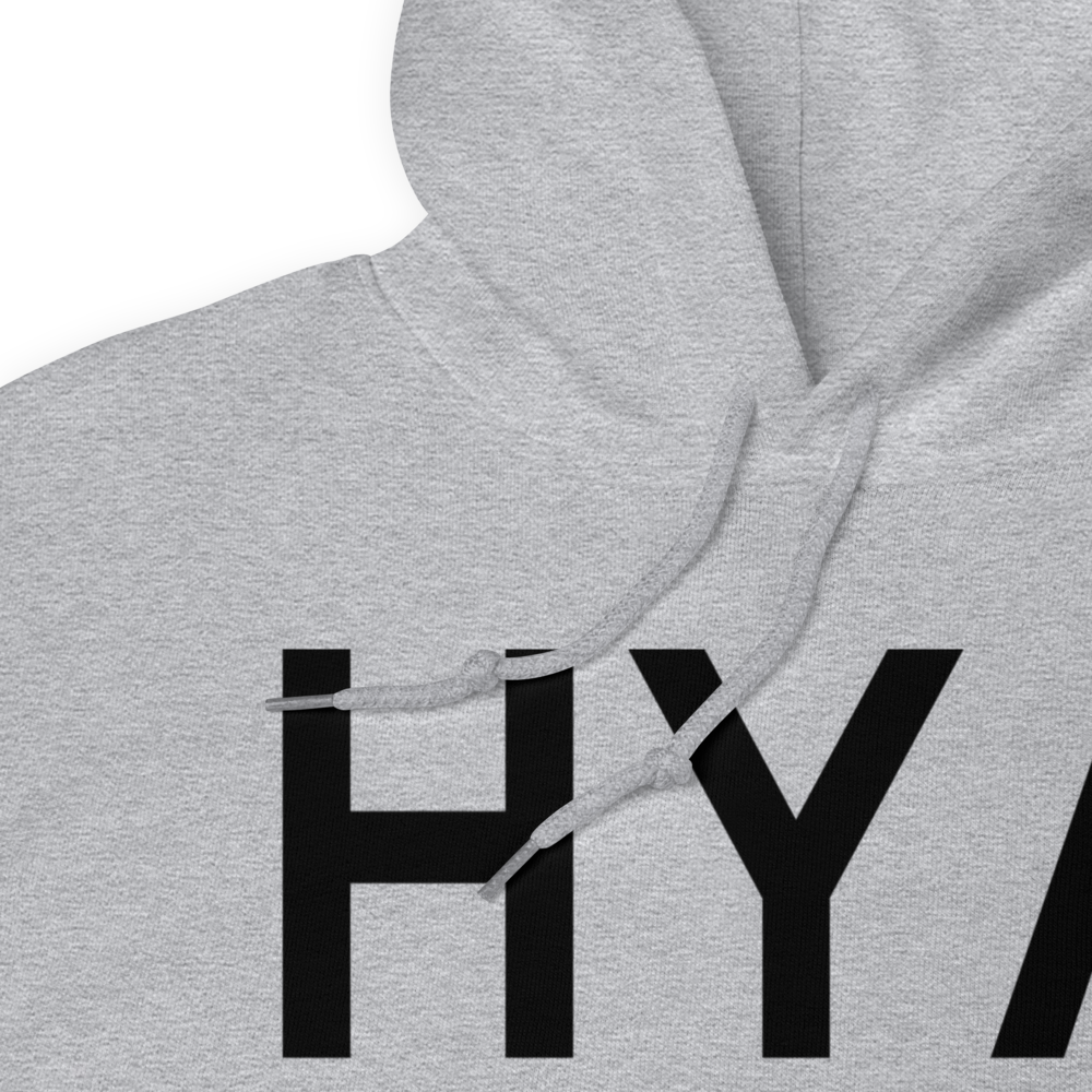 Hyannis (KHYA) Airport Hoodie Sweatshirt 