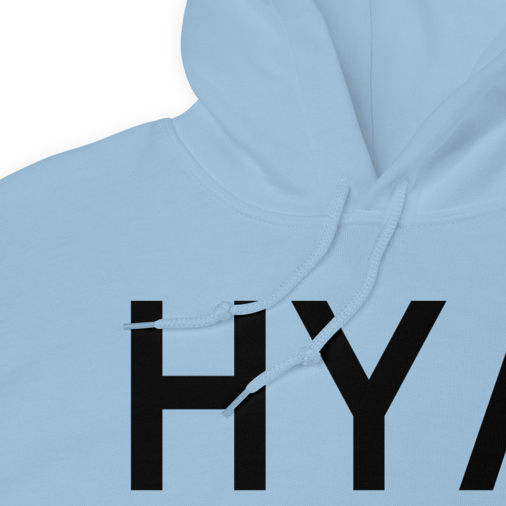 Hyannis (KHYA) Airport Hoodie Sweatshirt 