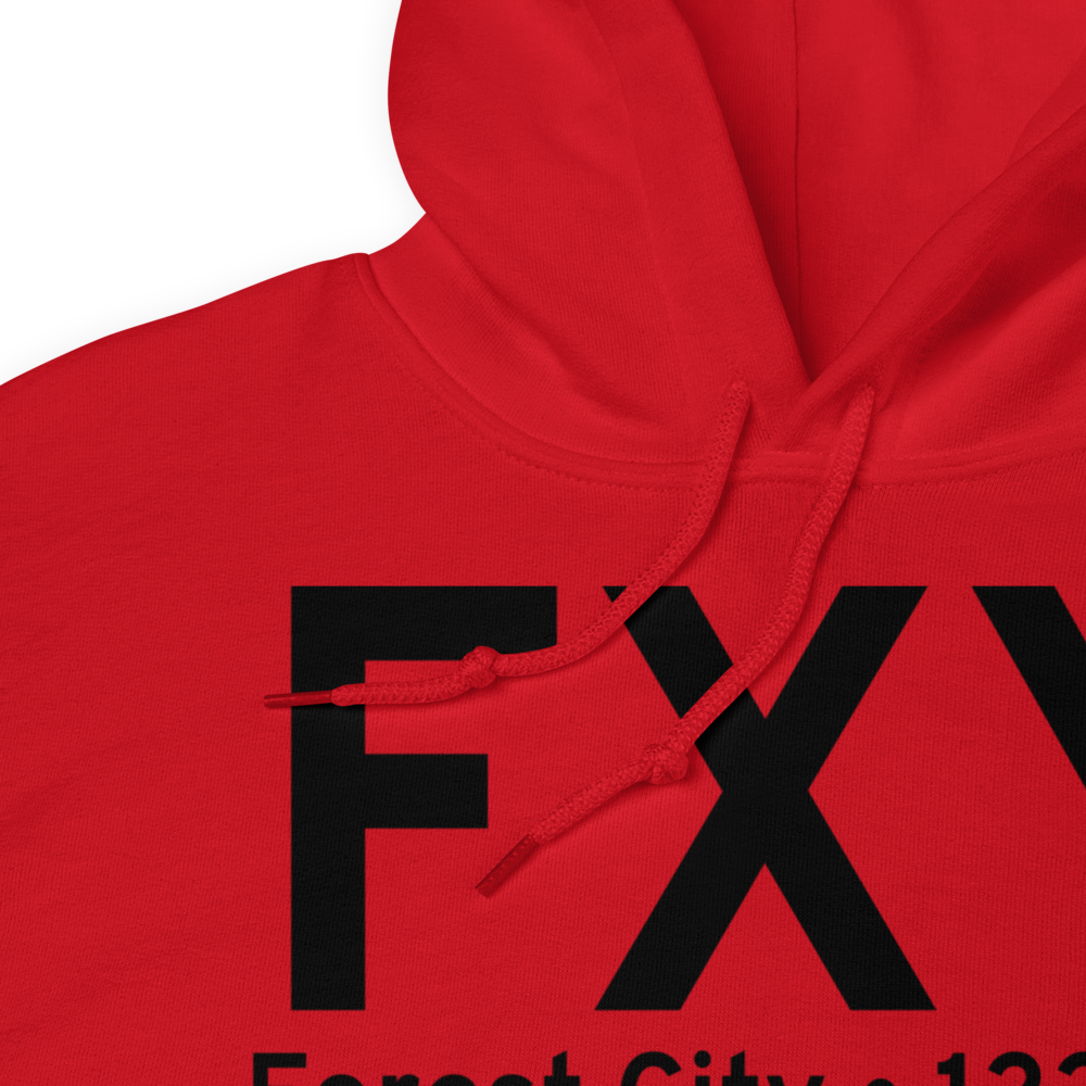 Forest City (KFXY) Airport Hoodie Sweatshirt 
