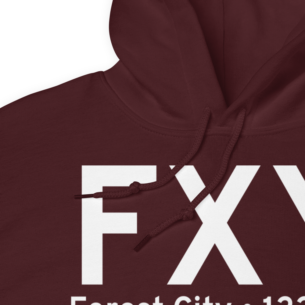 Forest City (KFXY) Airport Hoodie Sweatshirt 