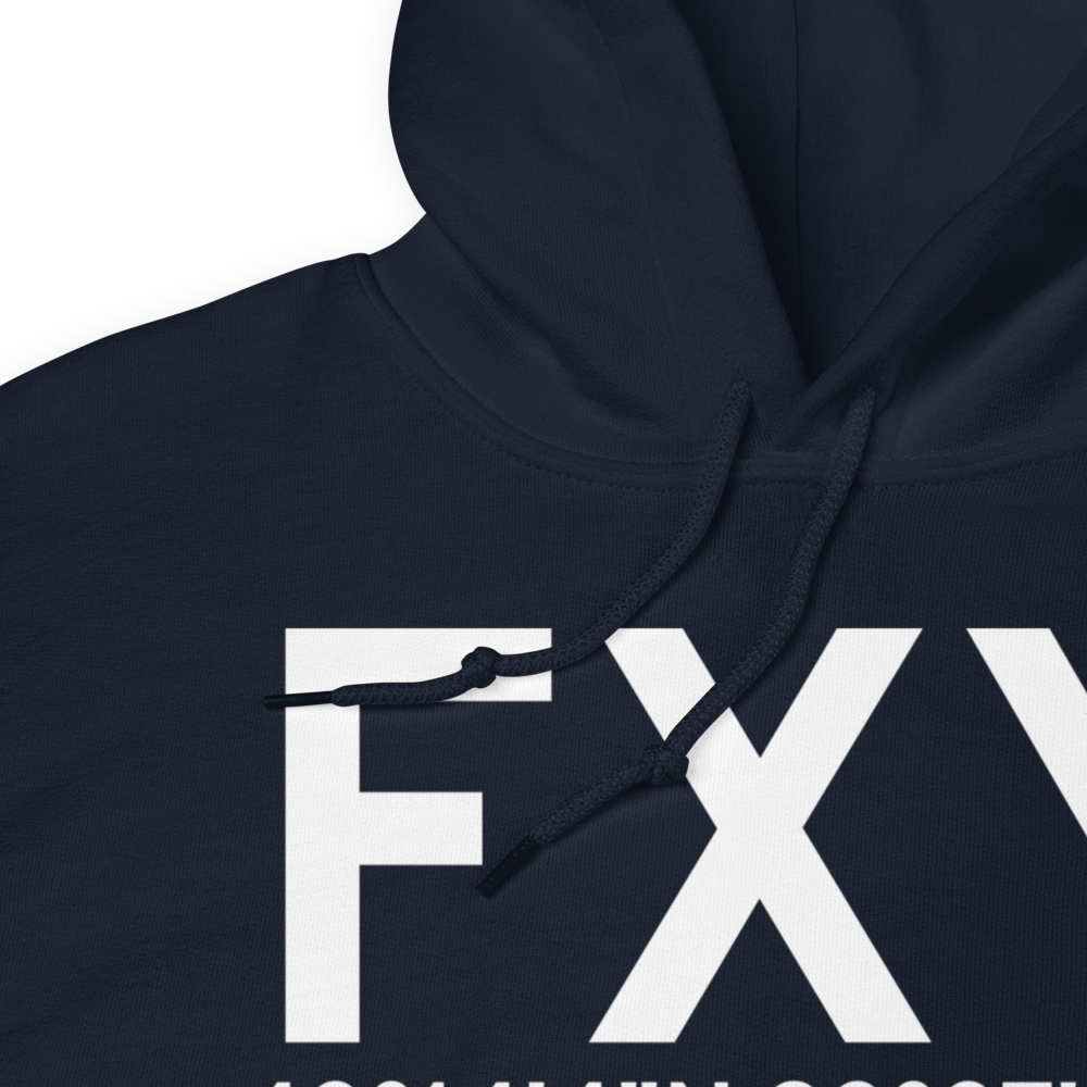 Forest City (KFXY) Airport Hoodie Sweatshirt 