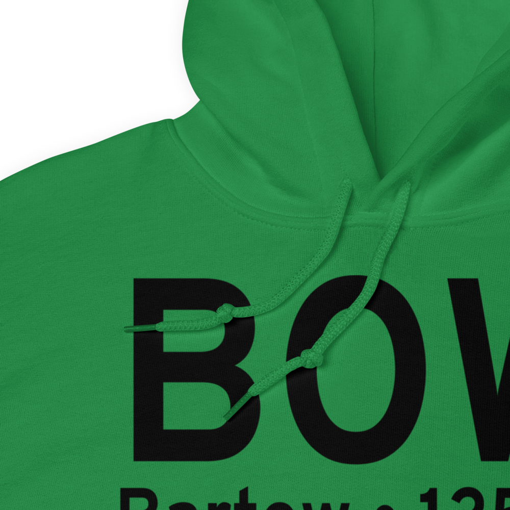 Bartow (KBOW) Airport Hoodie Sweatshirt 
