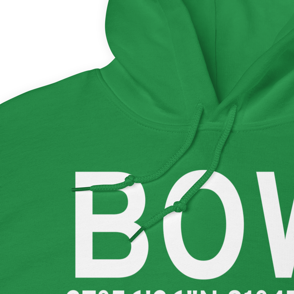 Bartow (KBOW) Airport Hoodie Sweatshirt 