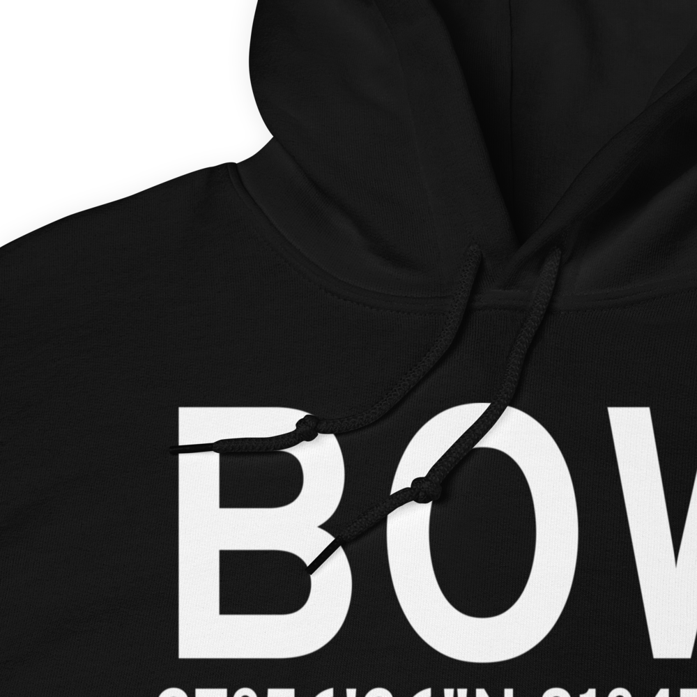 Bartow (KBOW) Airport Hoodie Sweatshirt 