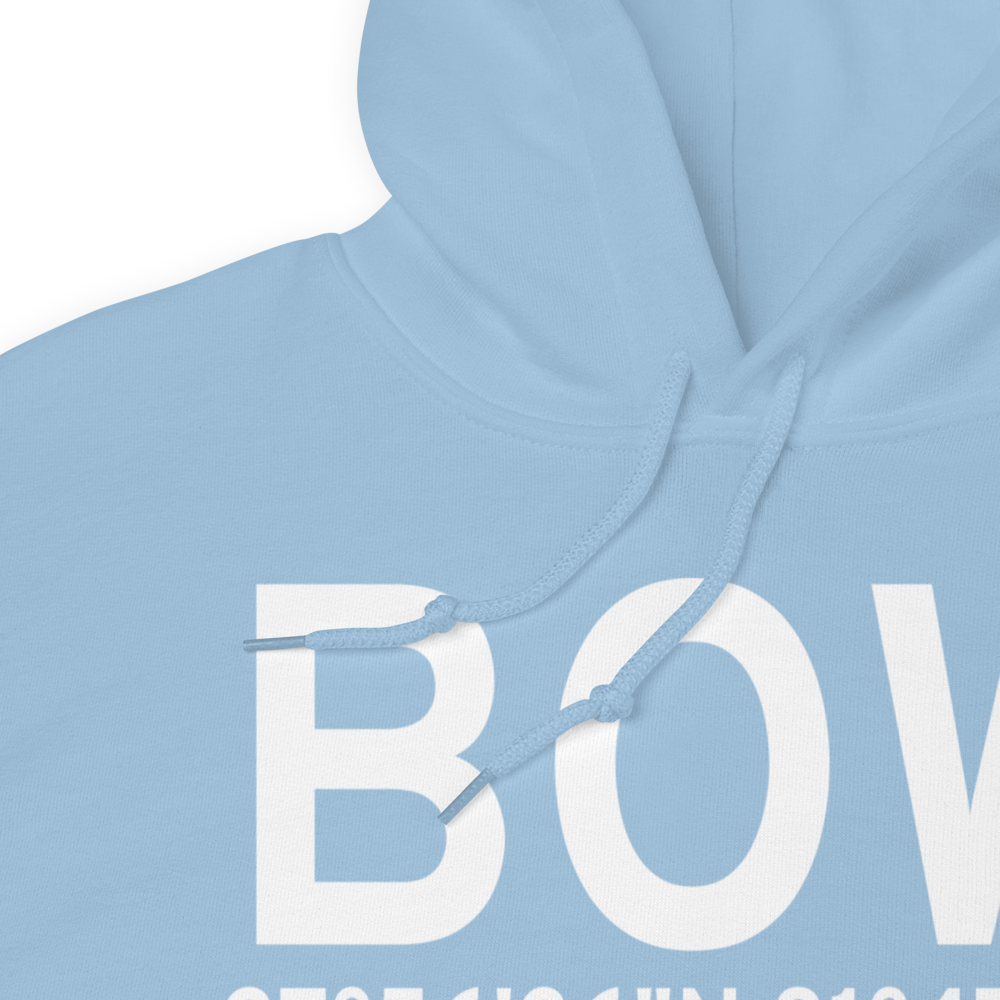 Bartow (KBOW) Airport Hoodie Sweatshirt 