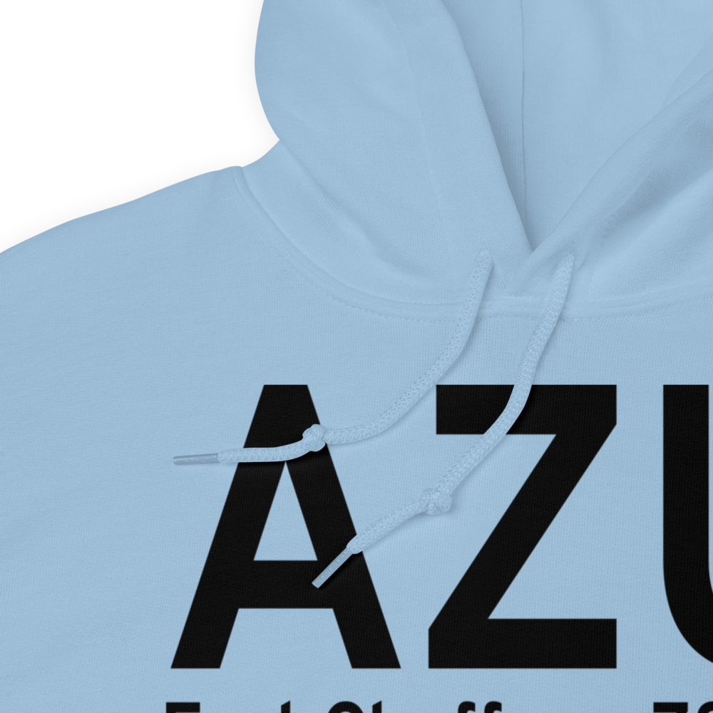 Fort Chaffee (AZU) Airport Hoodie Sweatshirt 