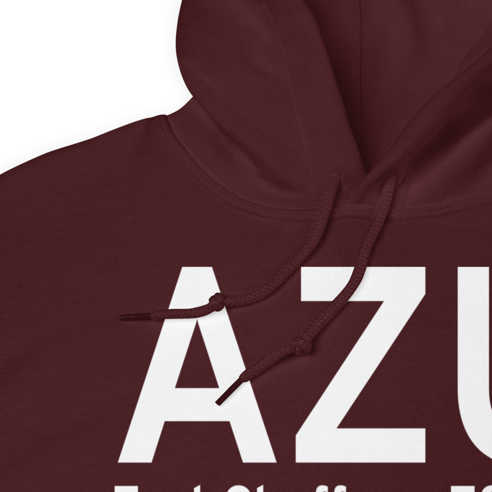 Fort Chaffee (AZU) Airport Hoodie Sweatshirt 