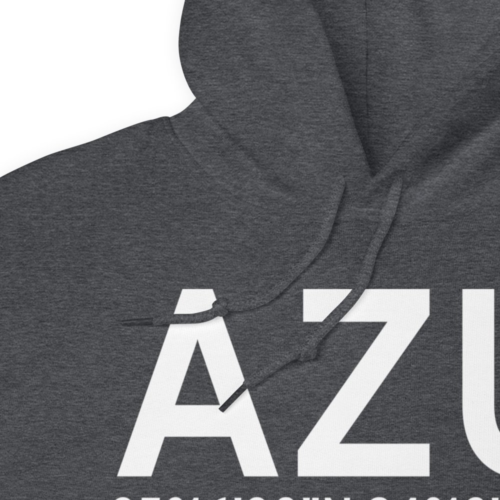 Fort Chaffee (AZU) Airport Hoodie Sweatshirt 