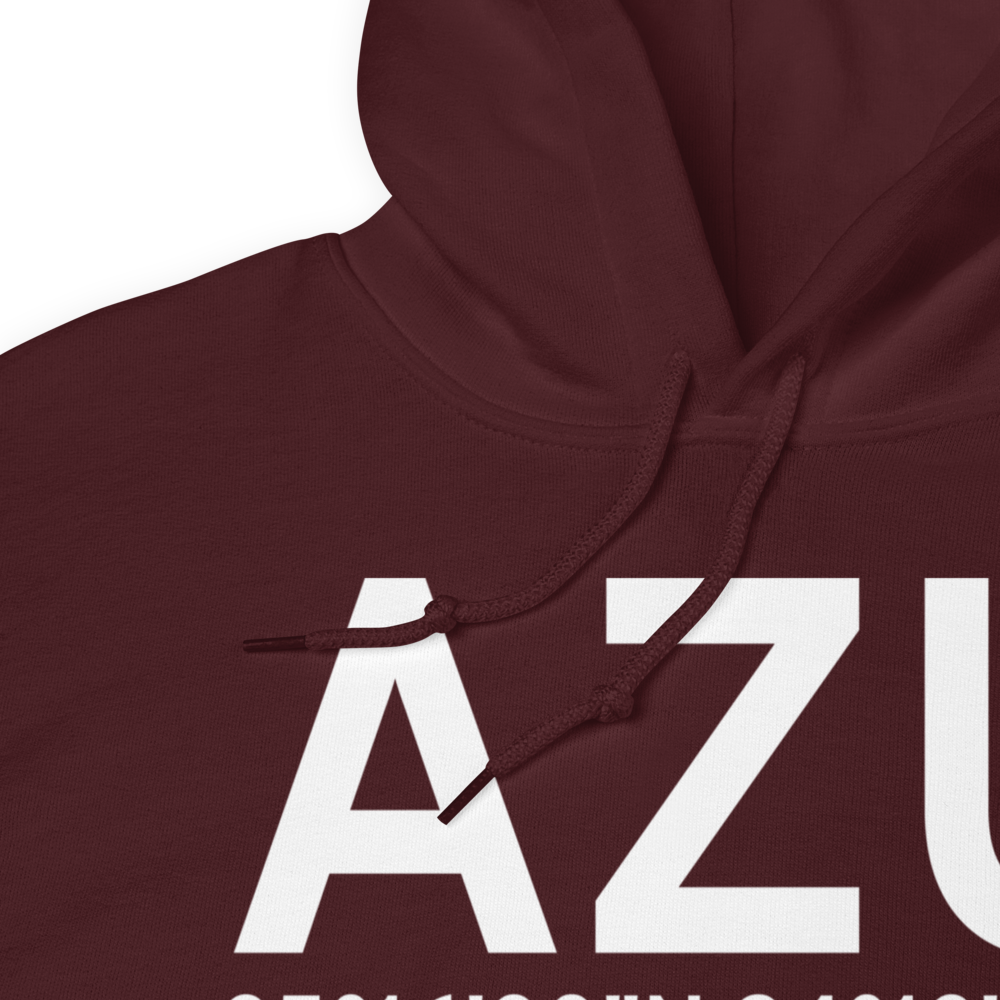 Fort Chaffee (AZU) Airport Hoodie Sweatshirt 