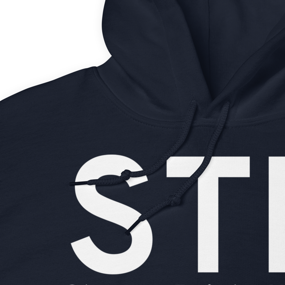 Stevens Point (KSTE) Airport Hoodie Sweatshirt 