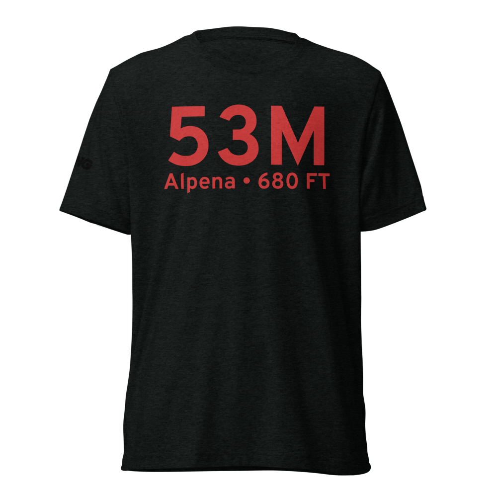 Alpena (53M) Airport Tri-blend T-Shirt 