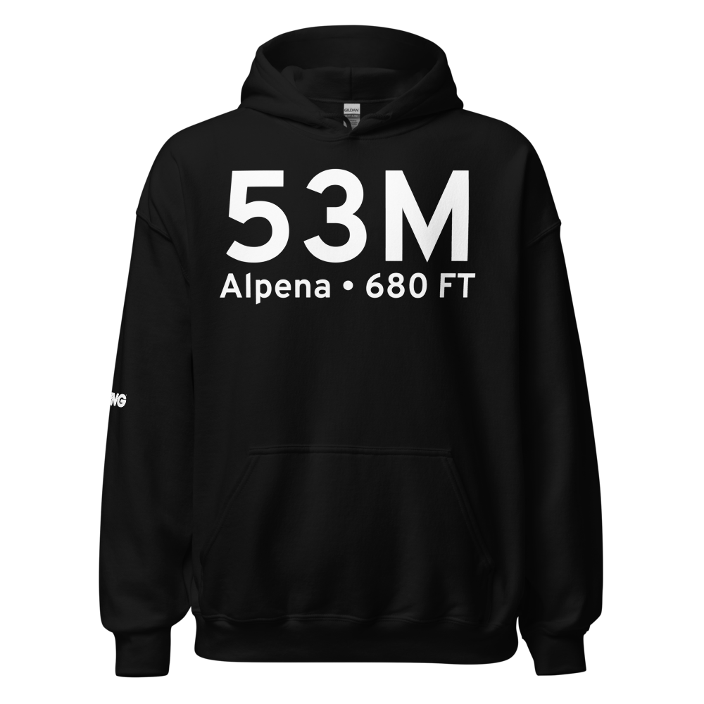 Alpena (53M) Airport Hoodie Sweatshirt 