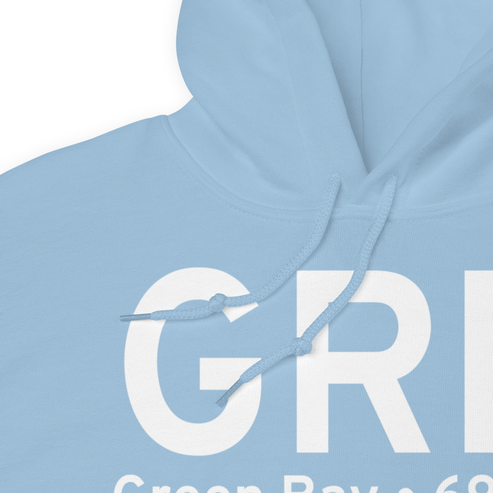 Green Bay (KGRB) Airport Hoodie Sweatshirt 