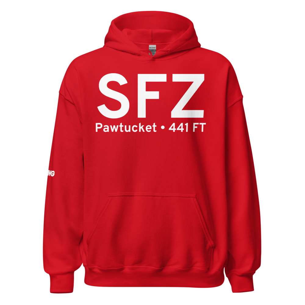 Pawtucket (KSFZ) Airport Hoodie Sweatshirt 