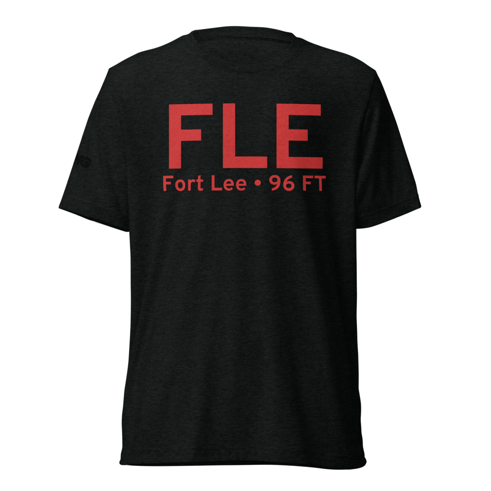 Fort Lee (FLE) Airport Tri-blend T-Shirt 