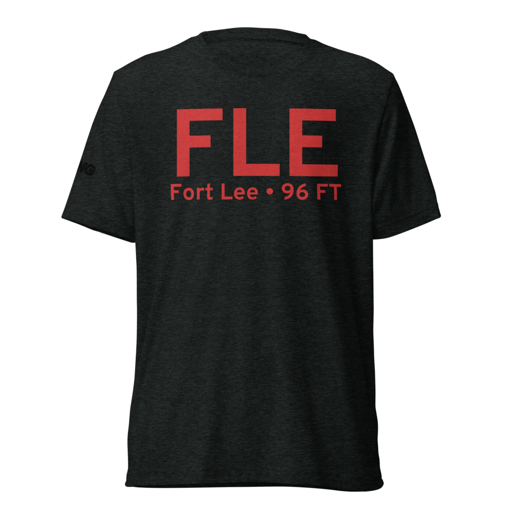 Fort Lee (FLE) Airport Tri-blend T-Shirt 