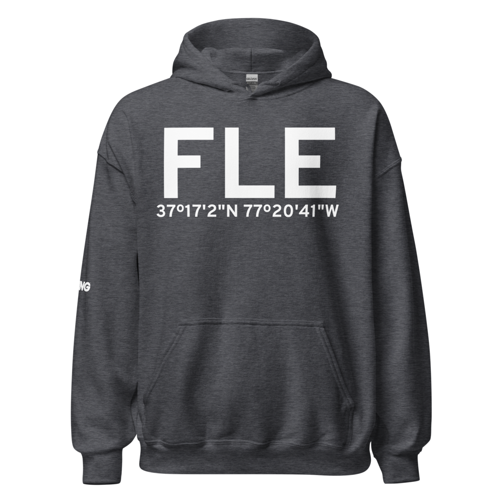Fort Lee (FLE) Airport Hoodie Sweatshirt 