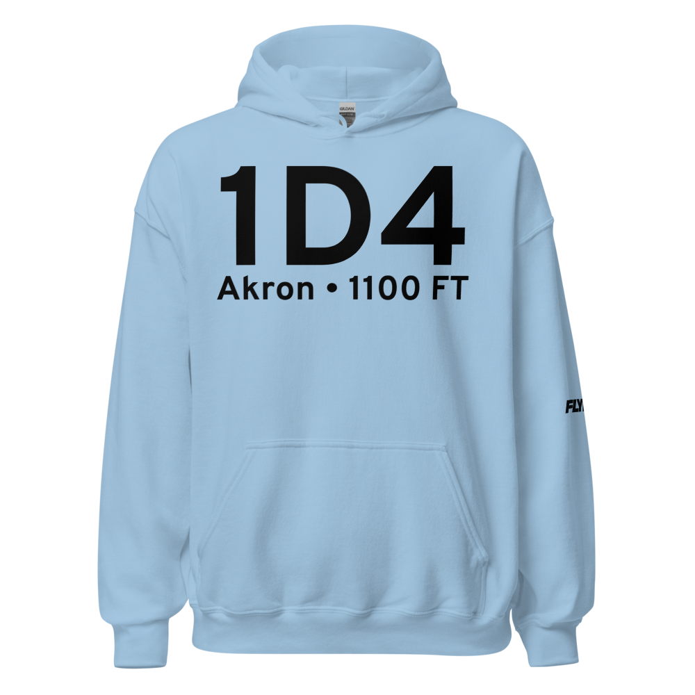 Akron (1D4) Airport Hoodie Sweatshirt 