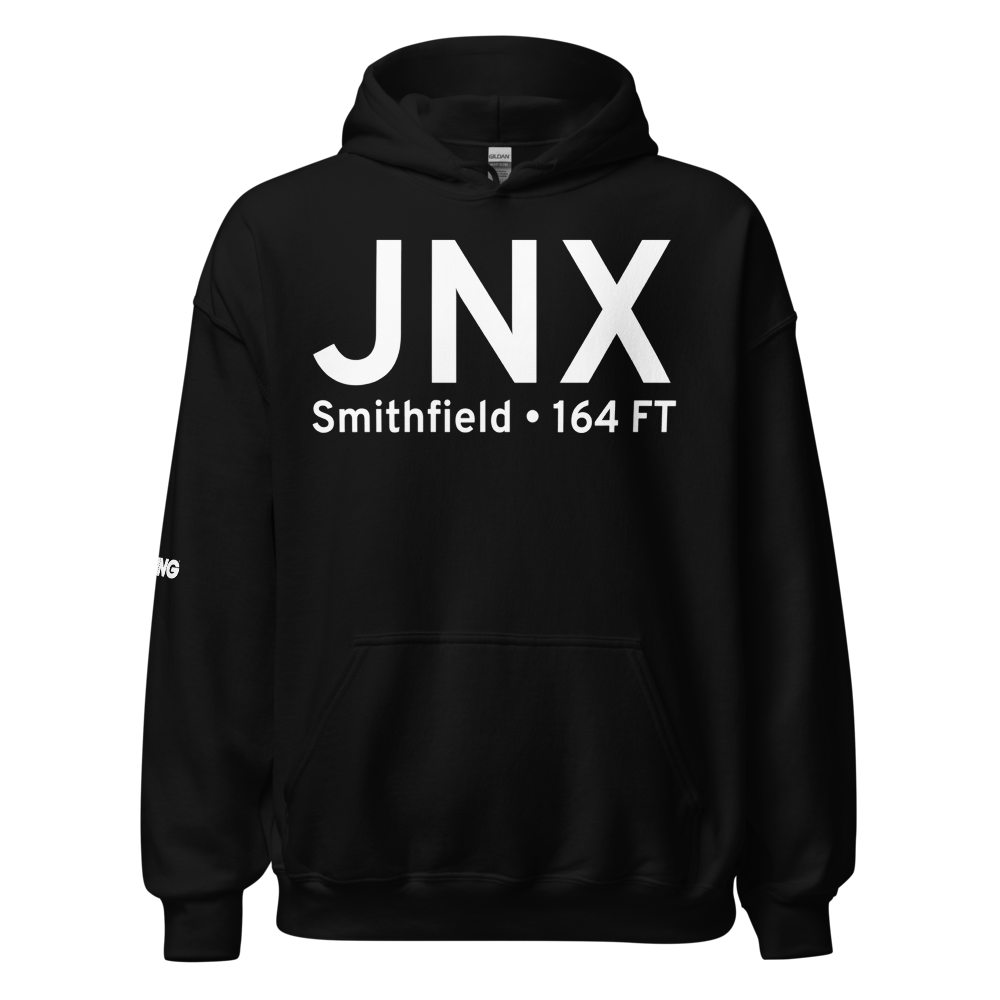 Smithfield (KJNX) Airport Hoodie Sweatshirt 