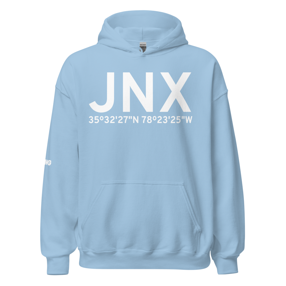 Smithfield (KJNX) Airport Hoodie Sweatshirt 