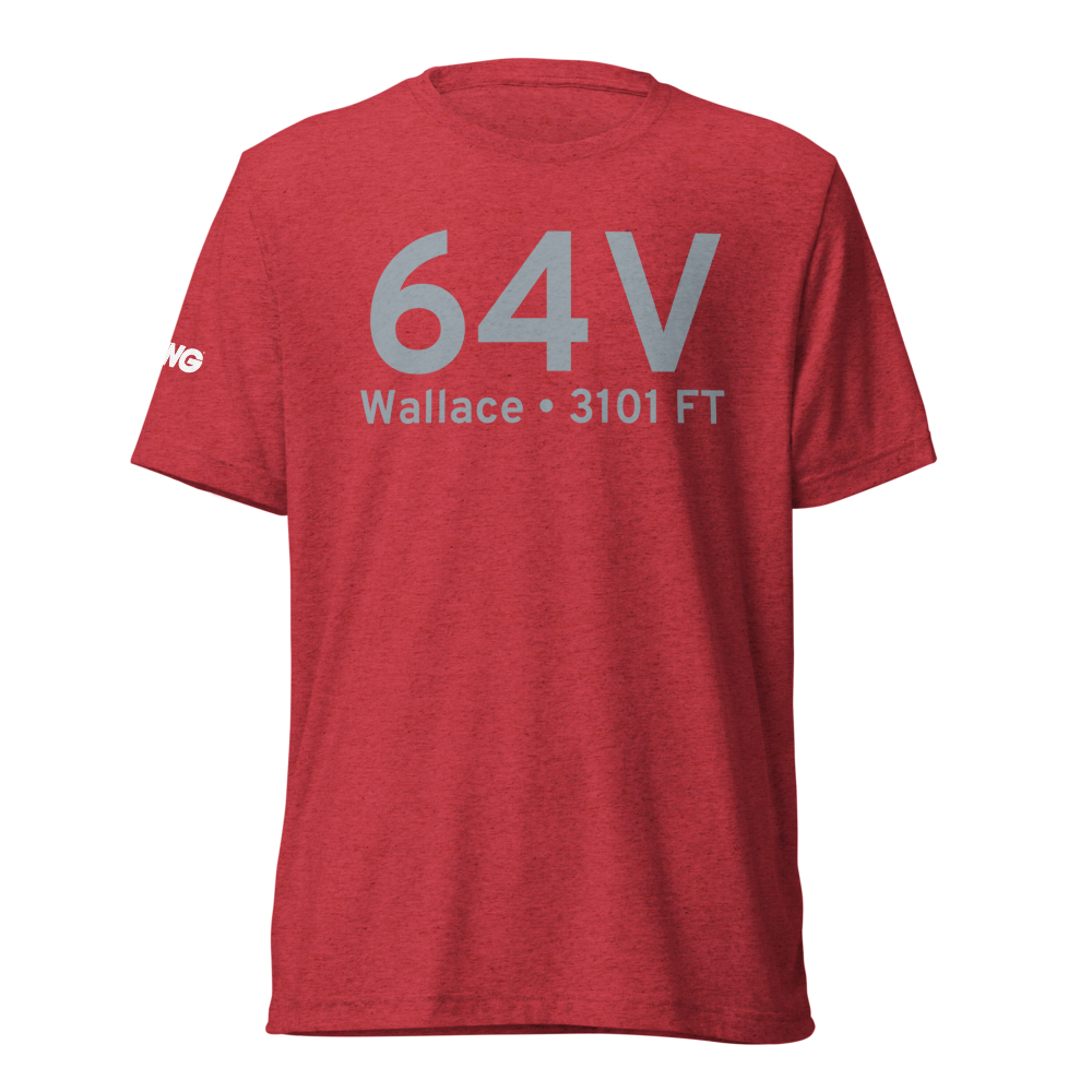 Wallace (64V) Airport Tri-blend T-Shirt 
