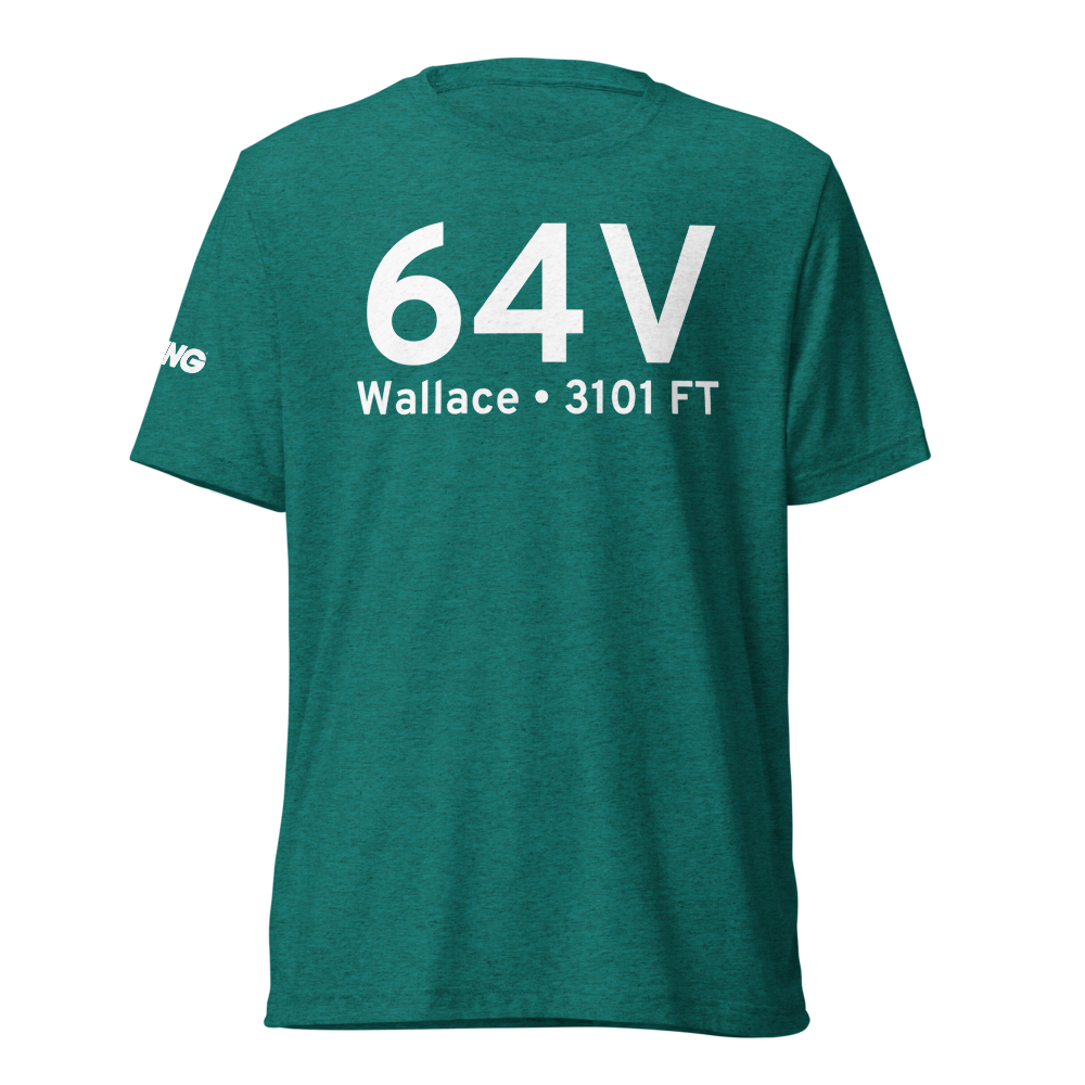 Wallace (64V) Airport Tri-blend T-Shirt 