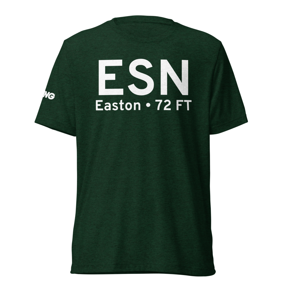 Easton (KESN) Airport Tri-blend T-Shirt 