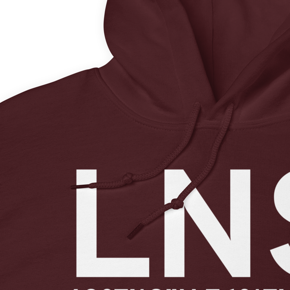 Lancaster (KLNS) Airport Hoodie Sweatshirt 
