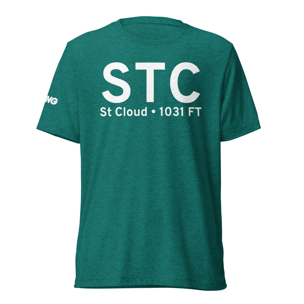 St Cloud (KSTC) Airport Tri-blend T-Shirt 