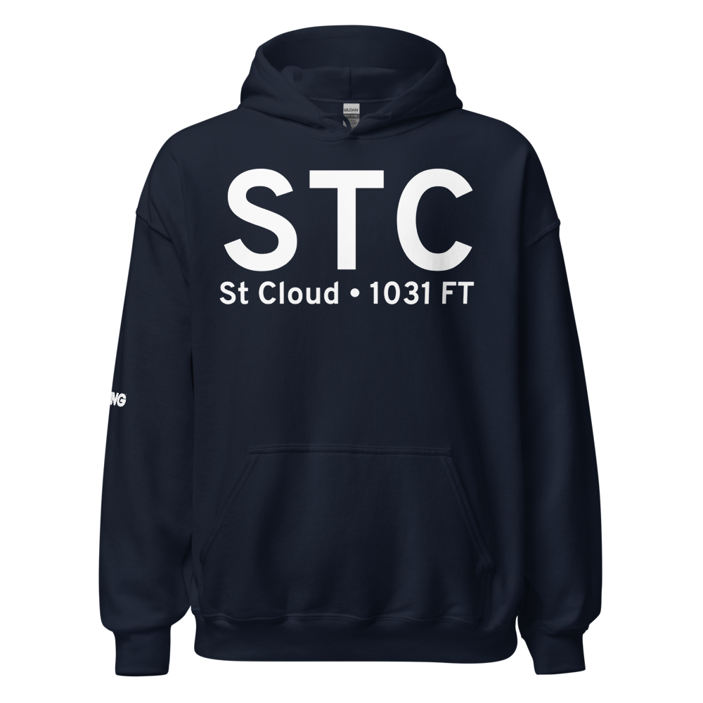 St Cloud (KSTC) Airport Hoodie Sweatshirt 