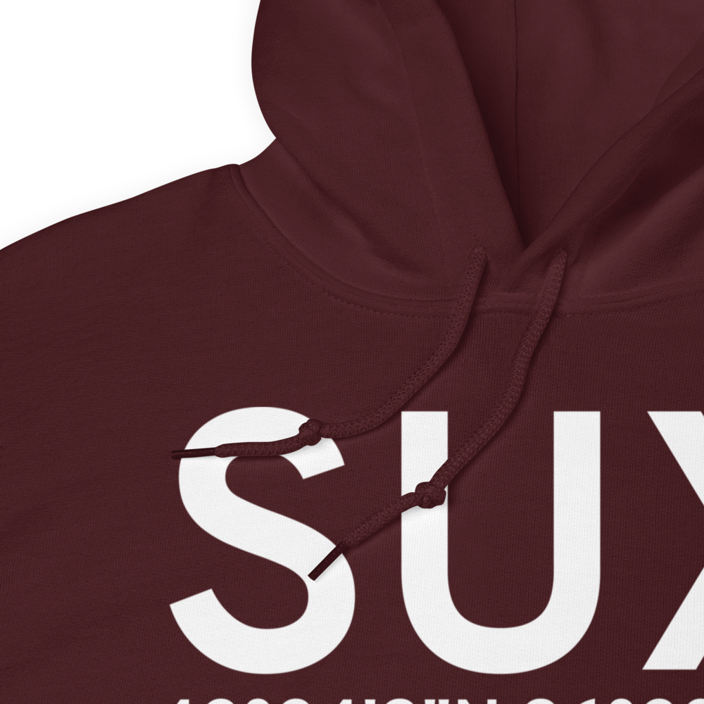Sioux City (KSUX) Airport Hoodie Sweatshirt 